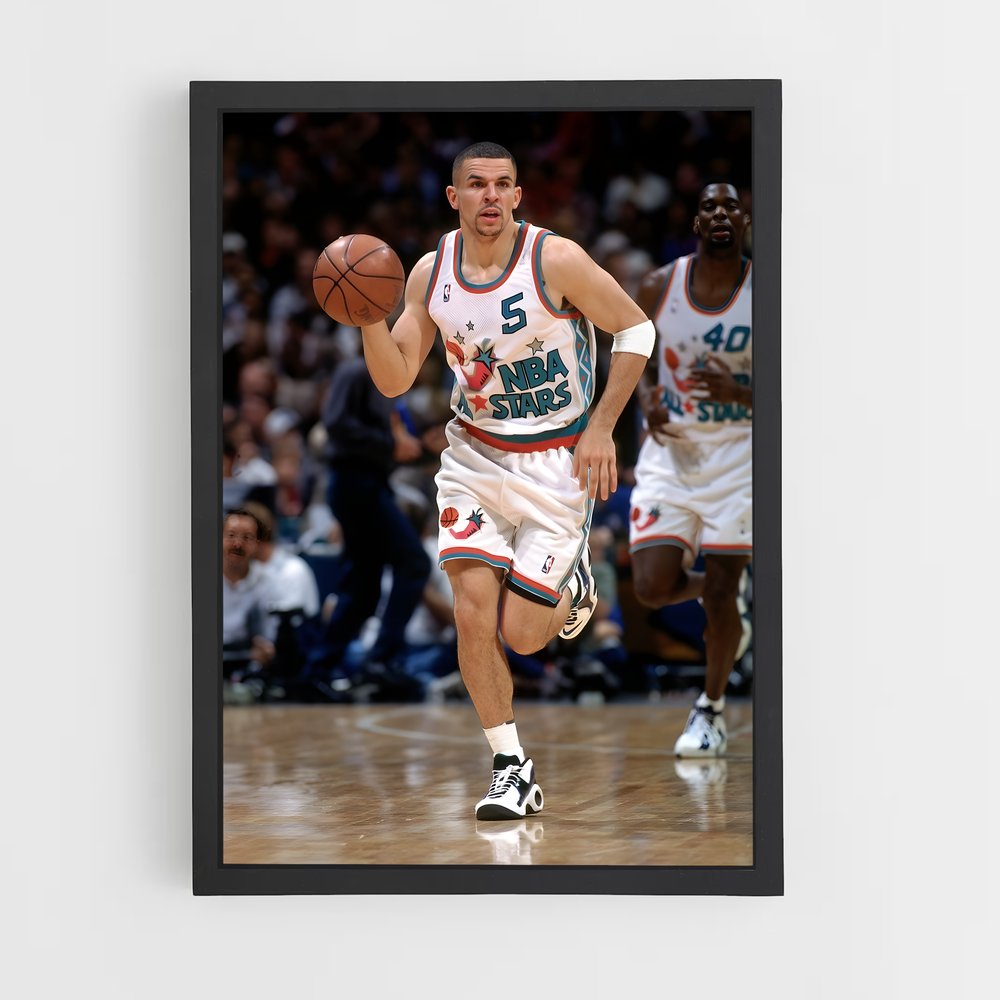 Poster Jason kidd – affiche Basketball (vue 2)